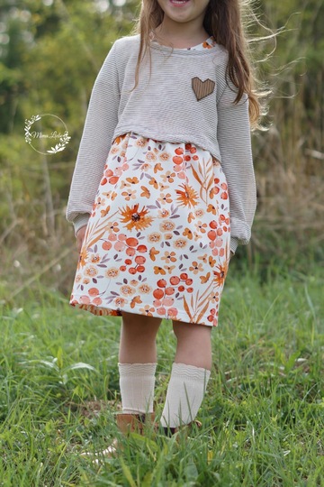 Curved Crop Top inkl. Unterkleid Beamer Version Gr. 86 - 164