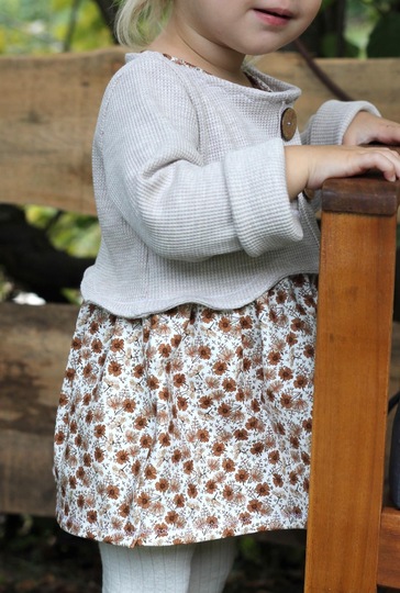 Curved Crop Top inkl. Unterkleid Beamer Version Gr. 86 - 164