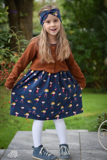 Curved Crop Top inkl. Unterkleid Beamer Version Gr. 86 - 164