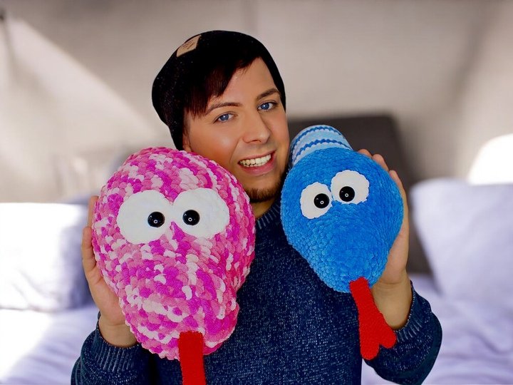 Zugluftstopper Schlange - Häkelanleitung | Deko | Nackenrolle | Kuscheltier