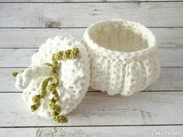 Kürbis-Körbchen, herbstliche Tischdeko - Anleitung für mehrere Variationen