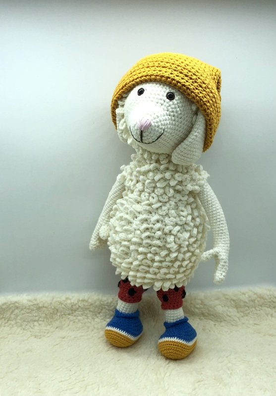 Häkelanleitung Amigurumi Schaf Wolle - Bild 2