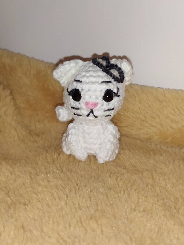 Häkelanleitung - Katze Minki