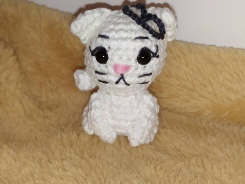 Häkelanleitung - Katze Minki