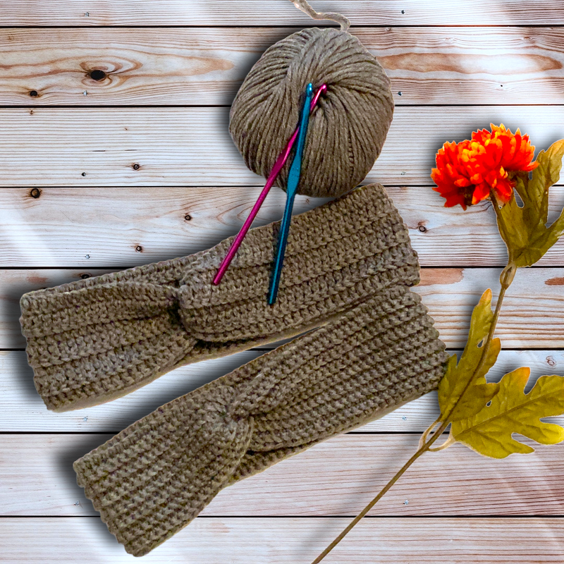 Häkelanleitung 3er Set Stirnbänder "Damasios" - Bild 3