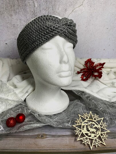 Häkelanleitung 3er Set Stirnbänder "Damasios"