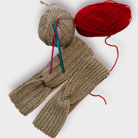 Häkelanleitung 3er Set Stirnbänder "Damasios"