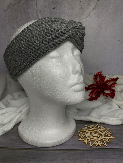 Häkelanleitung 3er Set Stirnbänder "Damasios"