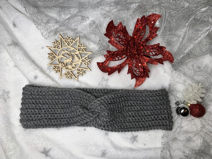 Häkelanleitung 3er Set Stirnbänder "Damasios"