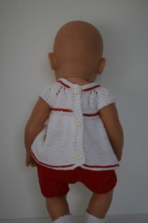 BelleFlair 3-teiliges Puppen-Outfit: Hahnentritt-Cape, Mütze & Kragen Für 15/17 Cm Puppen