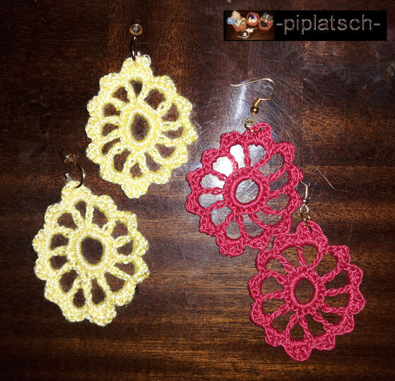 Gehäkelte Ohrringe