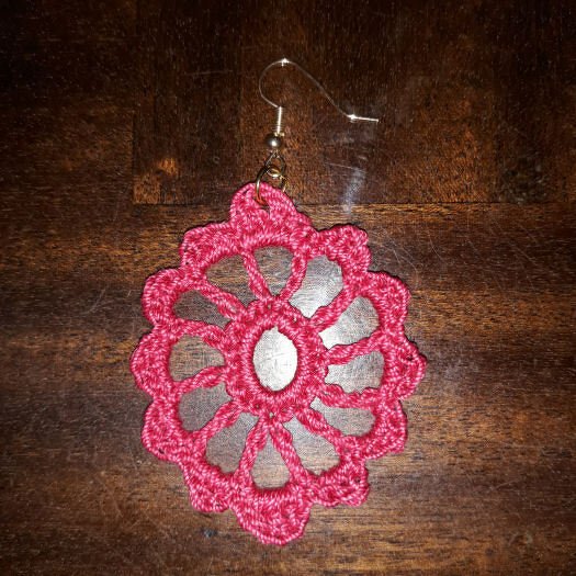 Gehäkelte Ohrringe - Bild 3