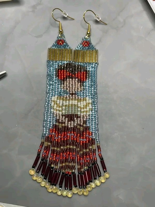 Dolores Madrigal Fringe Earrings Pattern