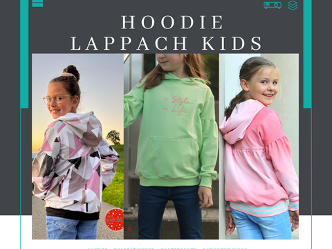 Ebook Hoodie LAPPACH Kids Gr. 86/92 - 146/152