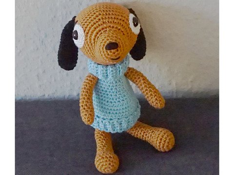 Crochet pattern: puppy Bailey!