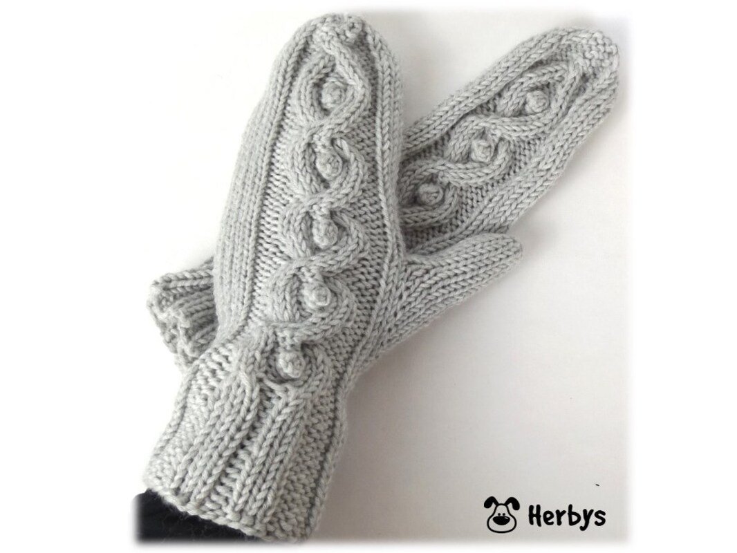 Strickanleitung Fäustlinge "Noppi"