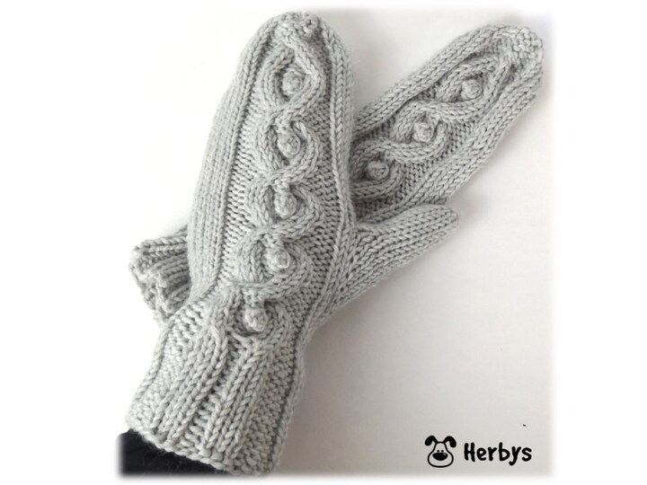 Strickanleitung Fäustlinge "Noppi"