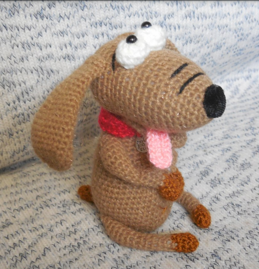 Hund Häckeln Amigurumi Tier Spielzeug Garn