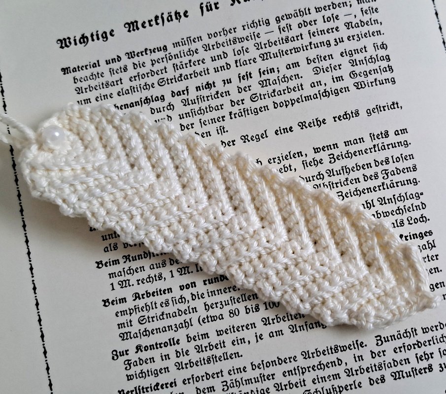 Feder häkeln - Häkelanleitung - Bild 2