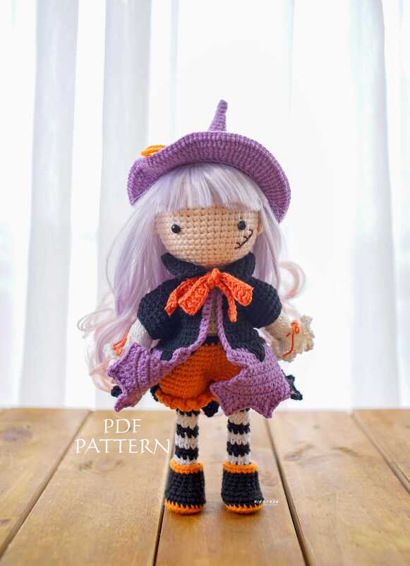 sweety doll halloween PDF pattern Eng/VN langue