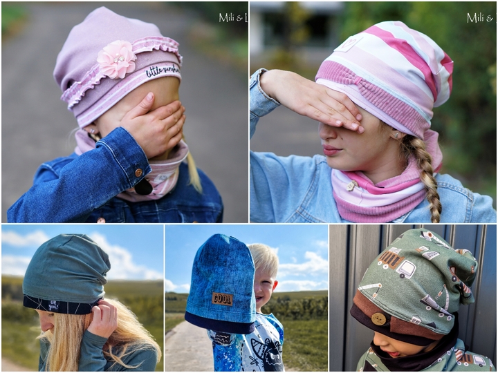 Beanie einfach* Mütze + Loop *mal inkl. Beamerdatei