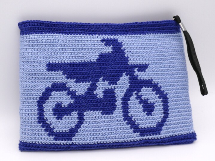 Häkelanleitung Etui Motorrad