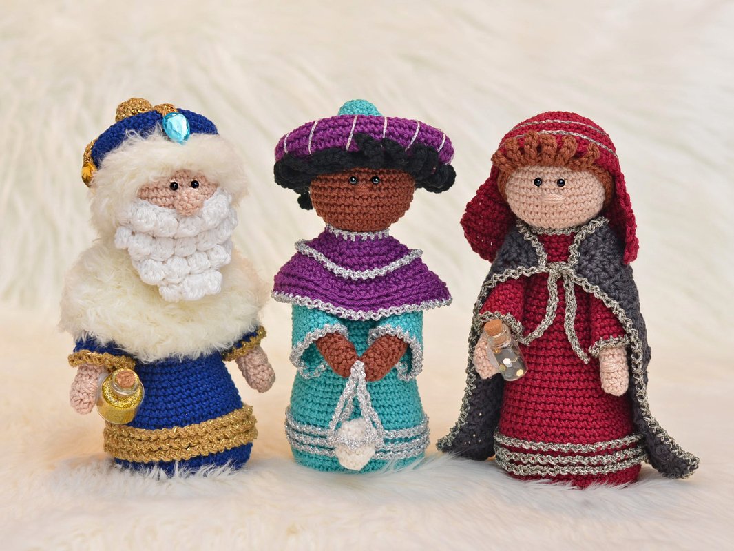 Die 3 Weisen heilige 3 Könige Krippe Weihnachten Caspar Melchior Balthasar