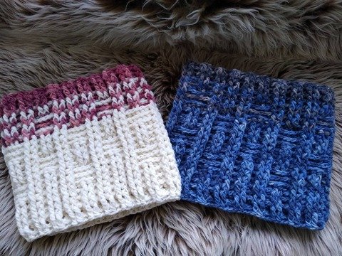 Häkelanleitung für Halssocke/ einen Loop Icy Sticks, unisex