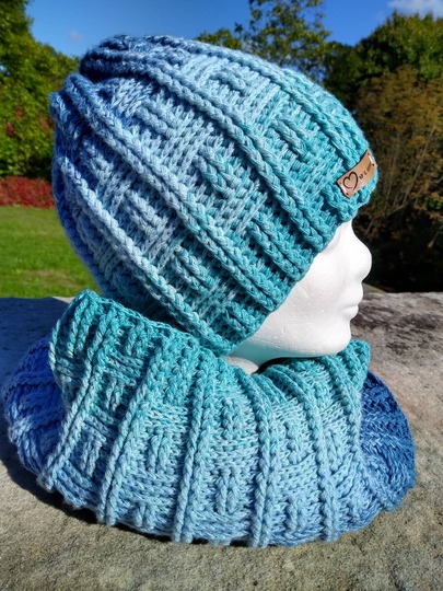 Wintersparset Icy Sticks Häkelanleitung für Mütze und Loop, unisex