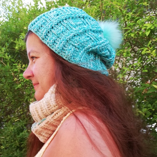 Wintersparset Icy Sticks Häkelanleitung für Mütze und Loop, unisex