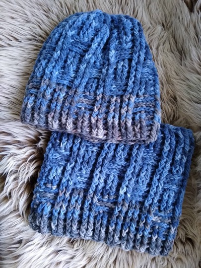 Wintersparset Icy Sticks Häkelanleitung für Mütze und Loop, unisex