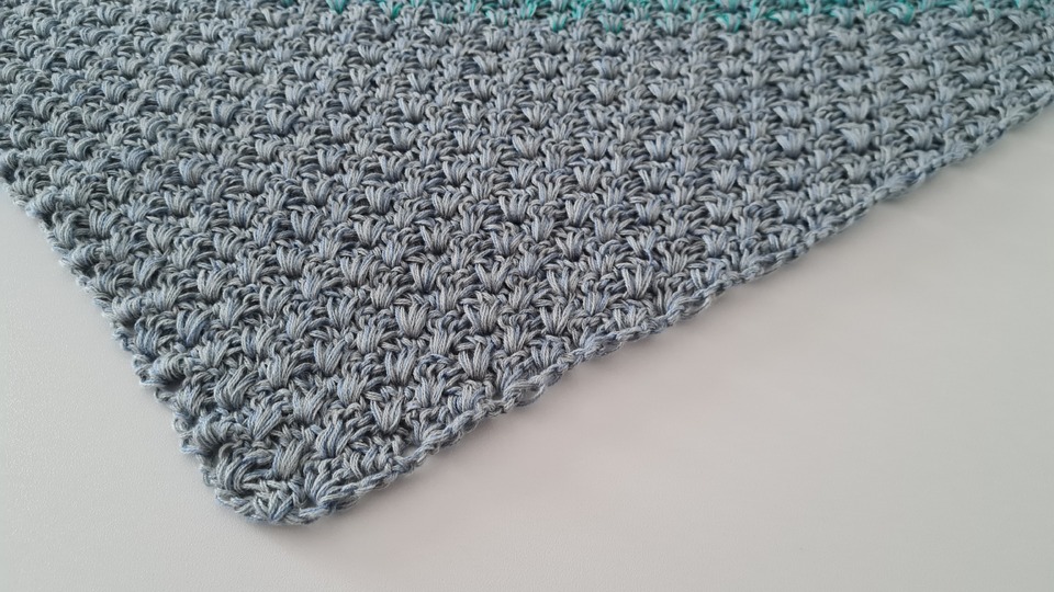 Crochet pattern Triangular Scarf „So easy“ (US)