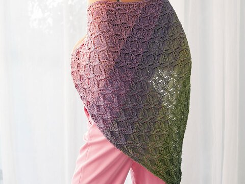 TUCH SCHMETTERLINGE – ASYMMETRISCH