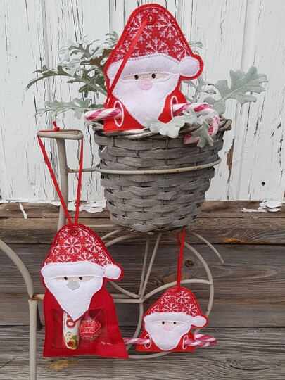 Stickdatei Nikolaus Füllobjekt ITH