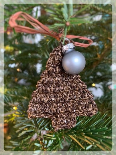 Häkel-Anleitung "Edle Tannenbaum-Anhänger" für den Weihnachtsbaum *deutsch*