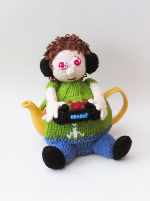 TeaCosyFolk's Gamer Tea Cosy Knitting Pattern