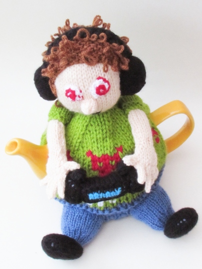 TeaCosyFolk's Gamer Tea Cosy Knitting Pattern