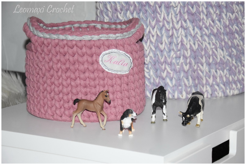 + HEDI + großer Häkelkorb, der stabilste Aufbewahrungskorb zum selberhäkeln