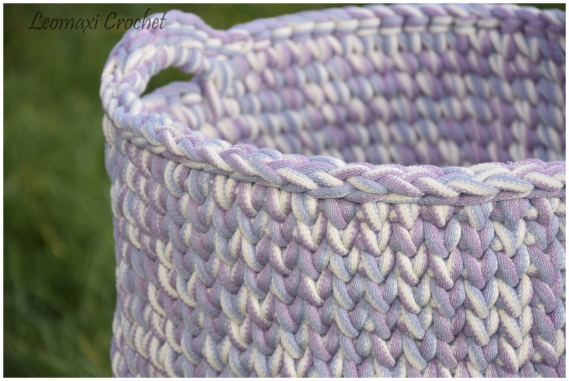 + HEDI + großer Häkelkorb, der stabilste Aufbewahrungskorb zum selberhäkeln