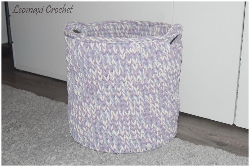 + HEDI + großer Häkelkorb, der stabilste Aufbewahrungskorb zum selberhäkeln