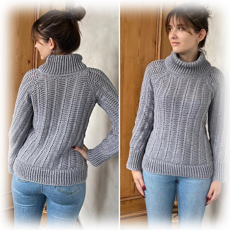 Häkelanleitung Pulli "Rock´n Roll"