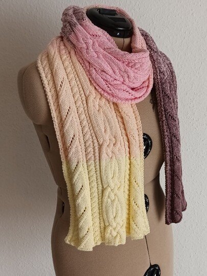 Strickanleitung für den Schal "Xhevahire"