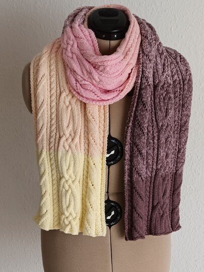 Strickanleitung für den Schal "Xhevahire"