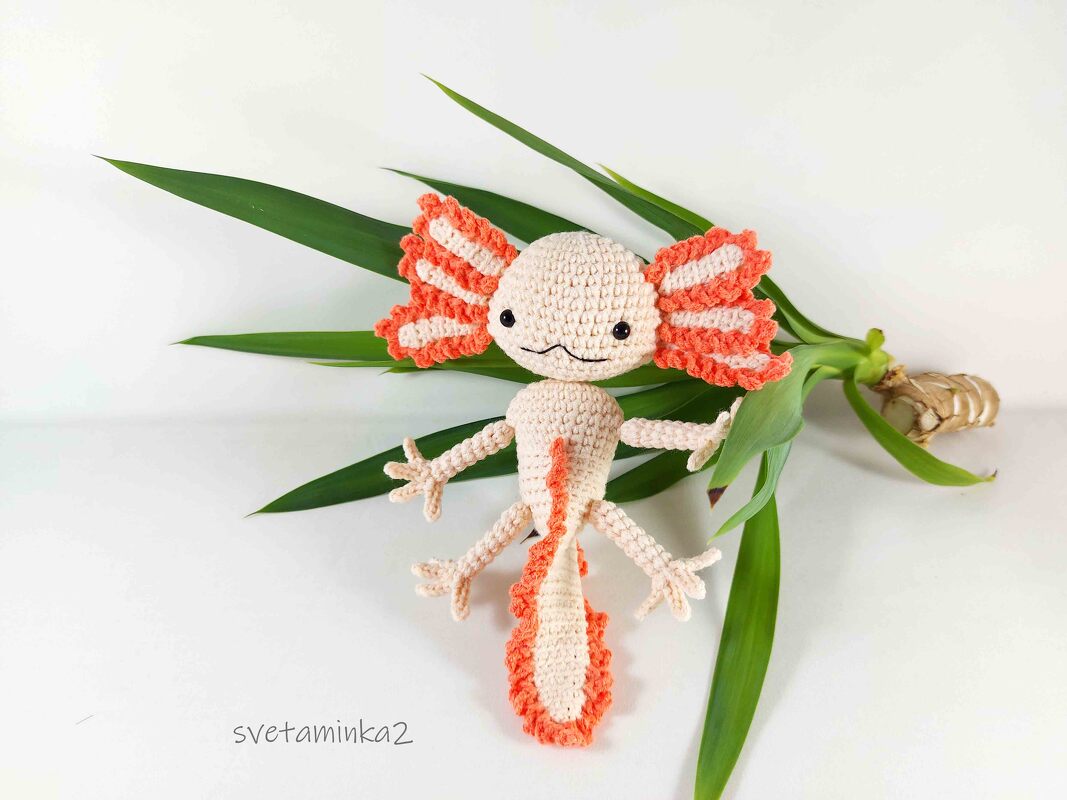 Axolotl Crochet Pattern Amigurumi Cute Axolotl Pattern - Image 7