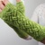 Knitting Pattern PDF Fingerless Gloves – cable knit wrist warmers – modern