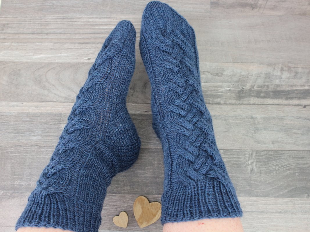 Knitting pattern socks "Avocado Cocktail" - Image 6