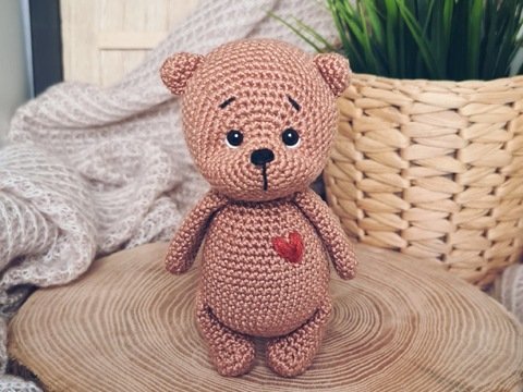 PDF Häkelanleitung Teddy Theo