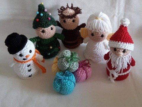 Adventsdorf "Traumland" - Dorfbewohner & Geschenke