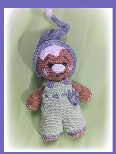 Häkelanleitung / Amigurumi / Lebkuchen~ Püppi