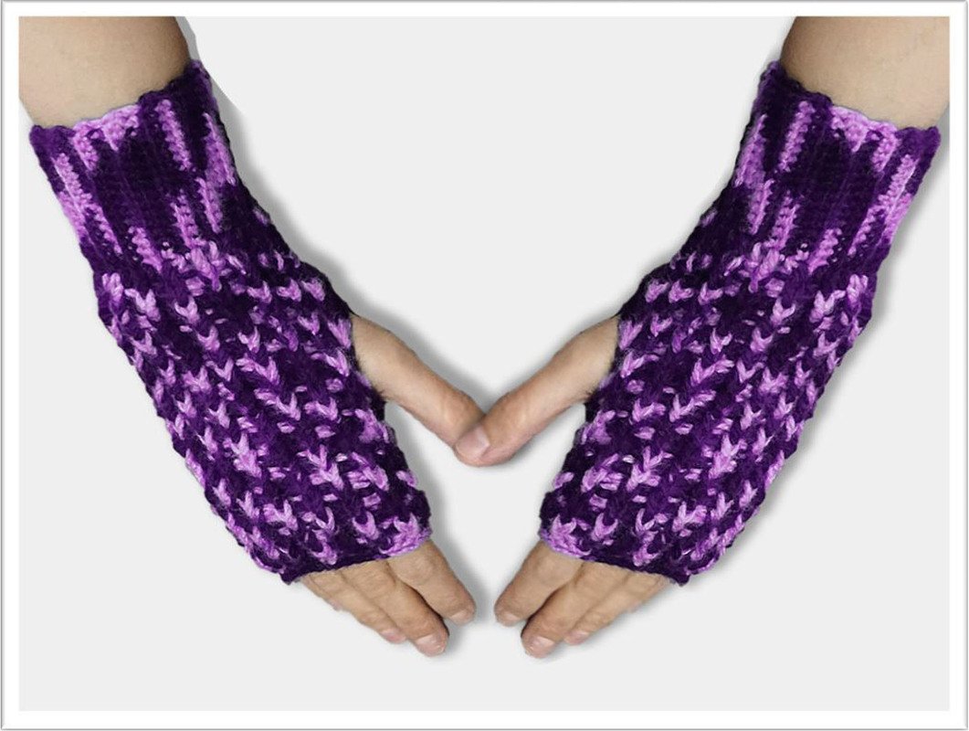 Häkelanleitung für Armstulpen - Perfekt angepasst an deine Hände!